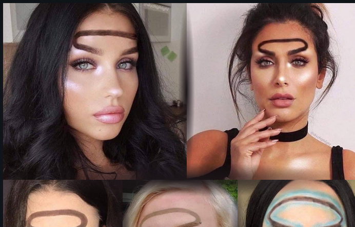 Halo Brows: The Playful, Loopy Beauty Trend Taking Over - The Best Media