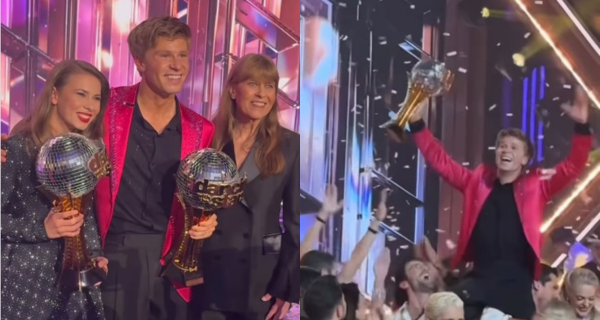 Terri Irwin Reacts to Son Robert Irwin Winning Dancing With The Stars ...